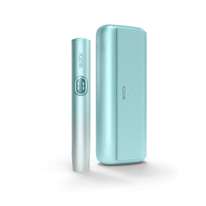  IQOS ILUMA i PRIME en color Breeze Blue