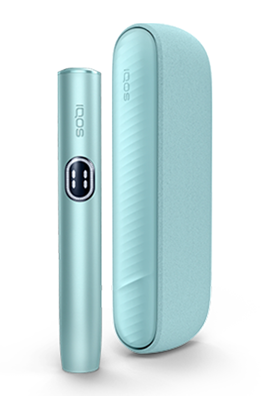 IQOS ILUMA i en color Breeze Blue 