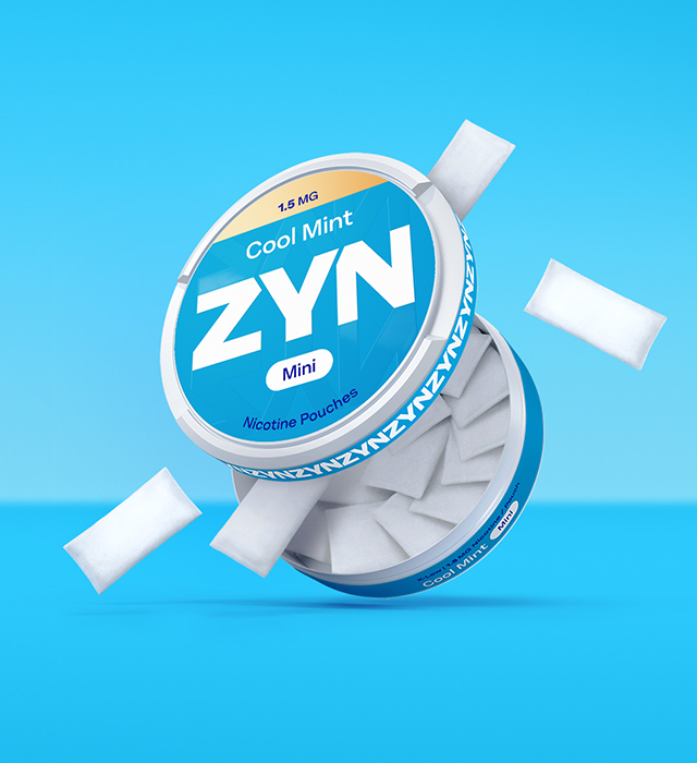 A can of ZYN Cool Mint 1.5 mg
