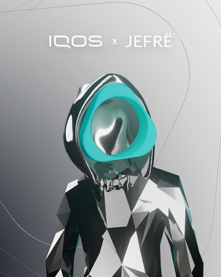 IQOS x Jefre collaboration featuring the Curious Icons
