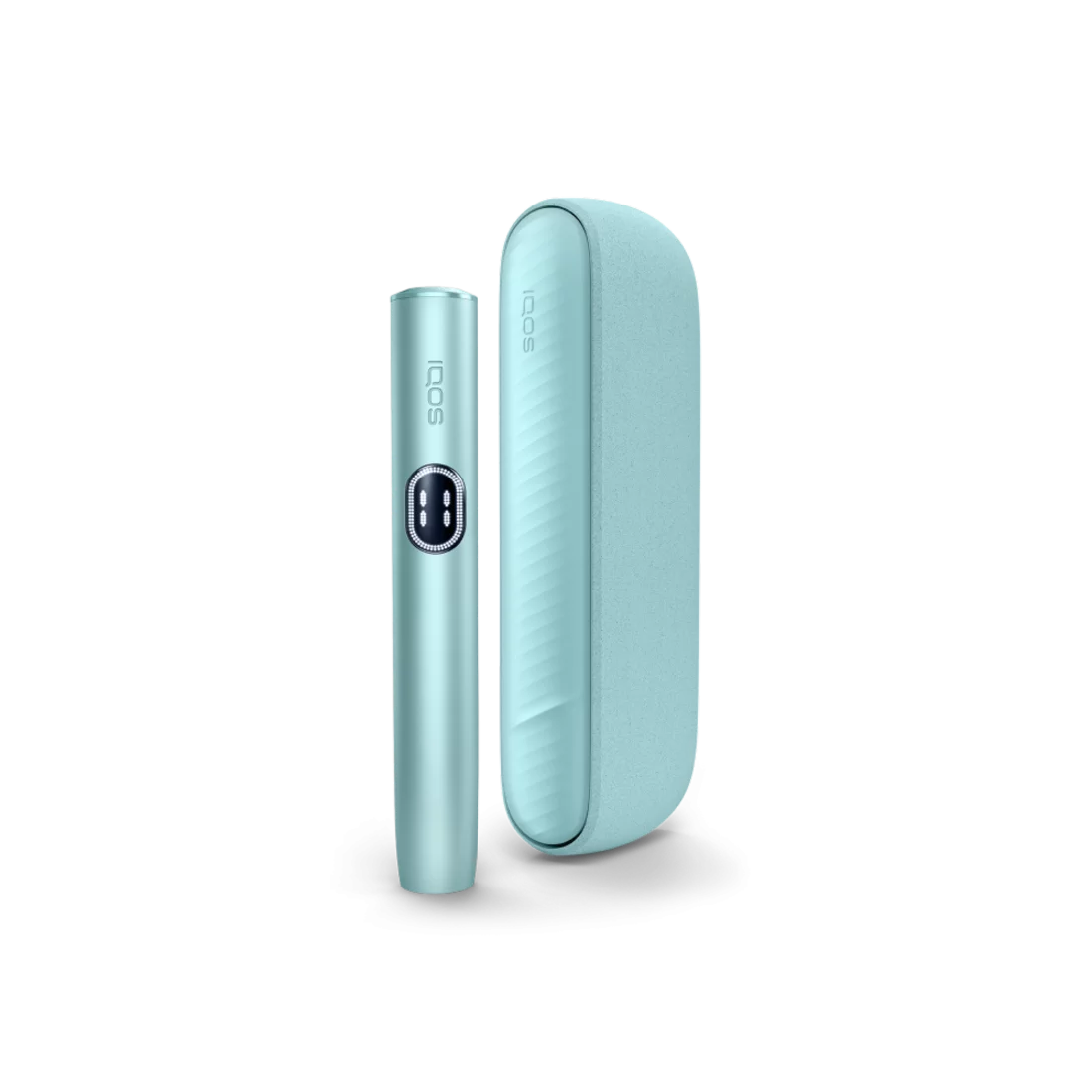 Un IQOS ILUMA i color Breeze Blue