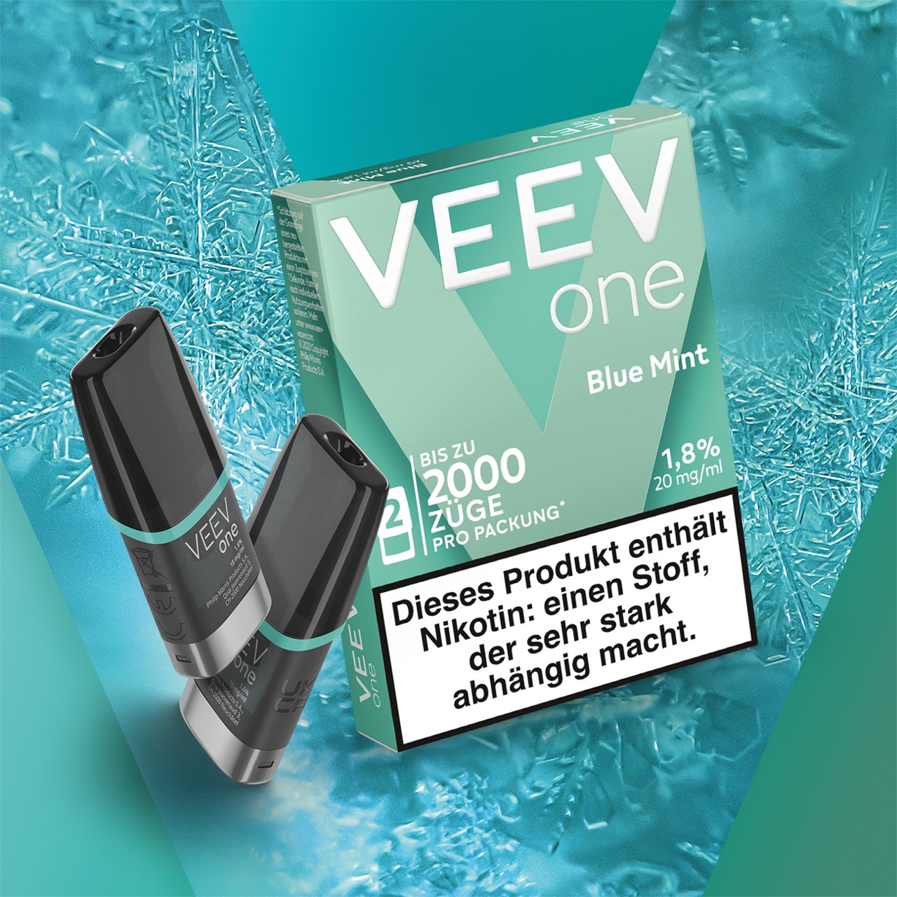 VEEV ONE Pods Blue Mint