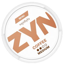 5 ZYN Mini cans from the ZYN smooth nicotine experience range and an open can