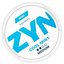 5 ZYN Mini cans from the ZYN smooth nicotine experience range and an open can
