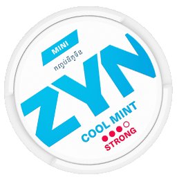 5 ZYN Mini cans from the ZYN smooth nicotine experience range and an open can