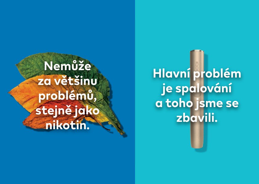 Nikotin nemůže za všechno.