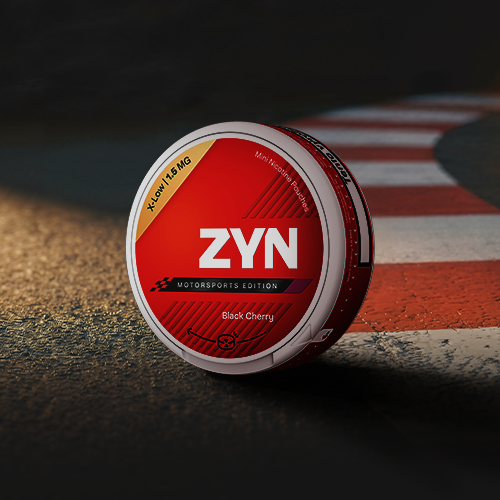 Limitovaná edice ZYN Motorsports 1,5 mg.
