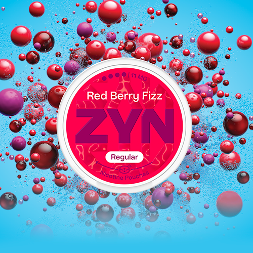 Nová příchuť ZYN Red Berry Fizz