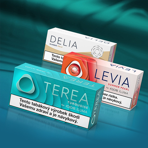 Kartony náplní Terea, Levia a Delia