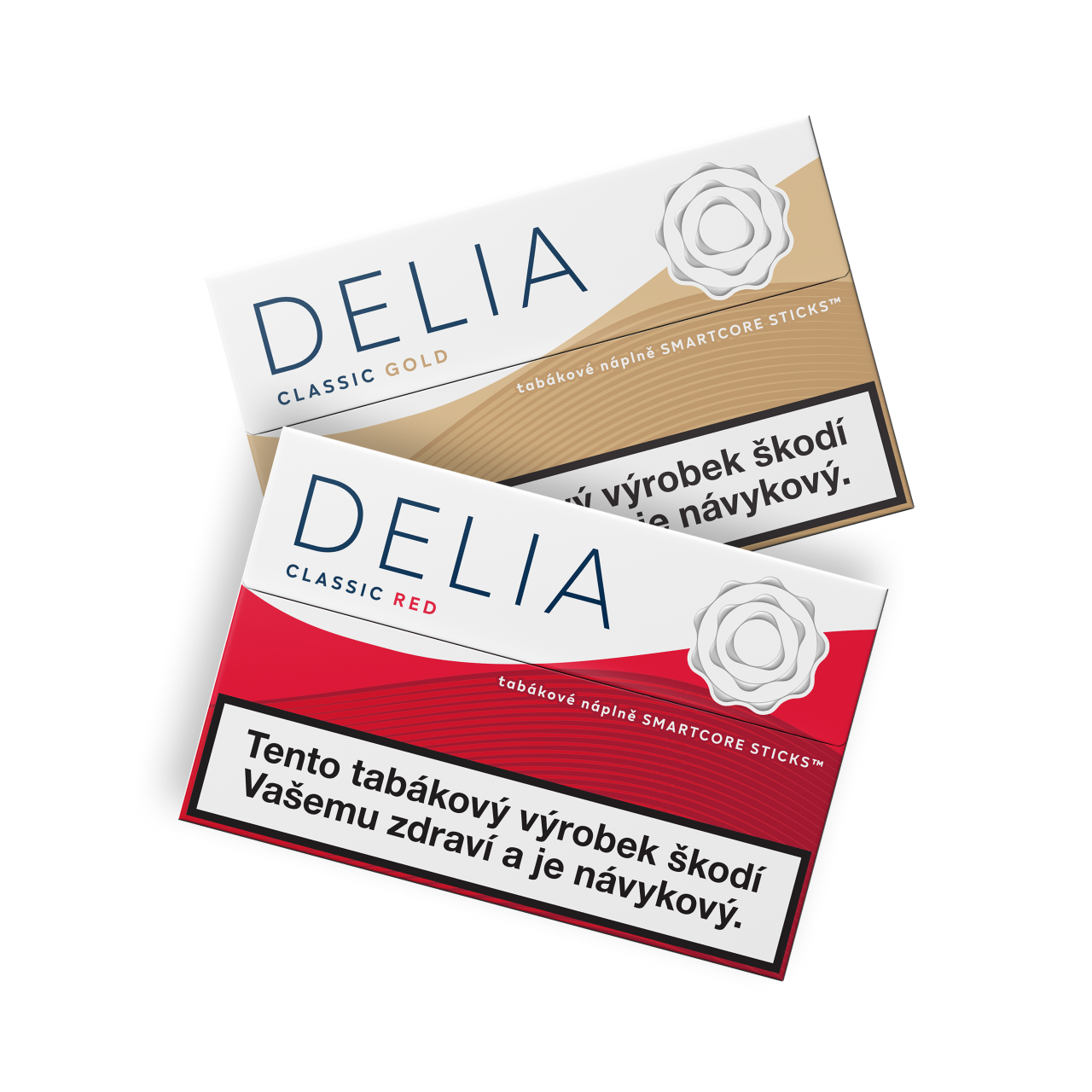Dvě krabičky DELIA