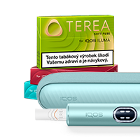 IQOS ILUMA i s krabičkami TEREA