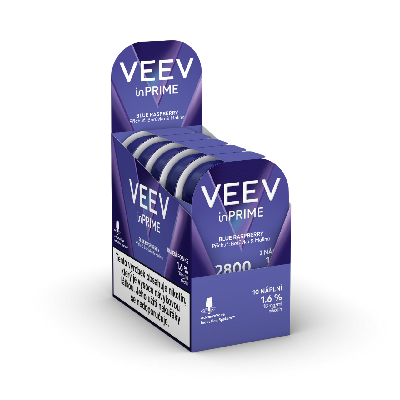 VEEV inPRIME Blue Raspberry
