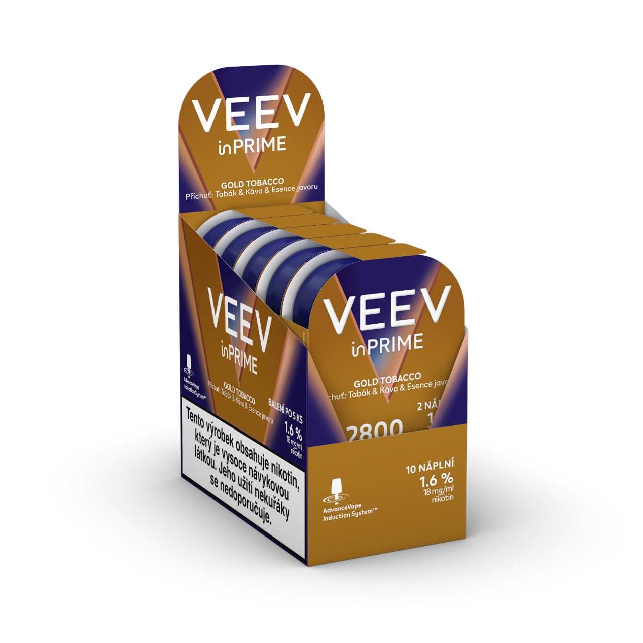 VEEV inPRIME Gold Tobacco