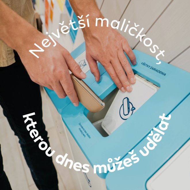 Odevzdání použitého zařízení k recyklaci.
