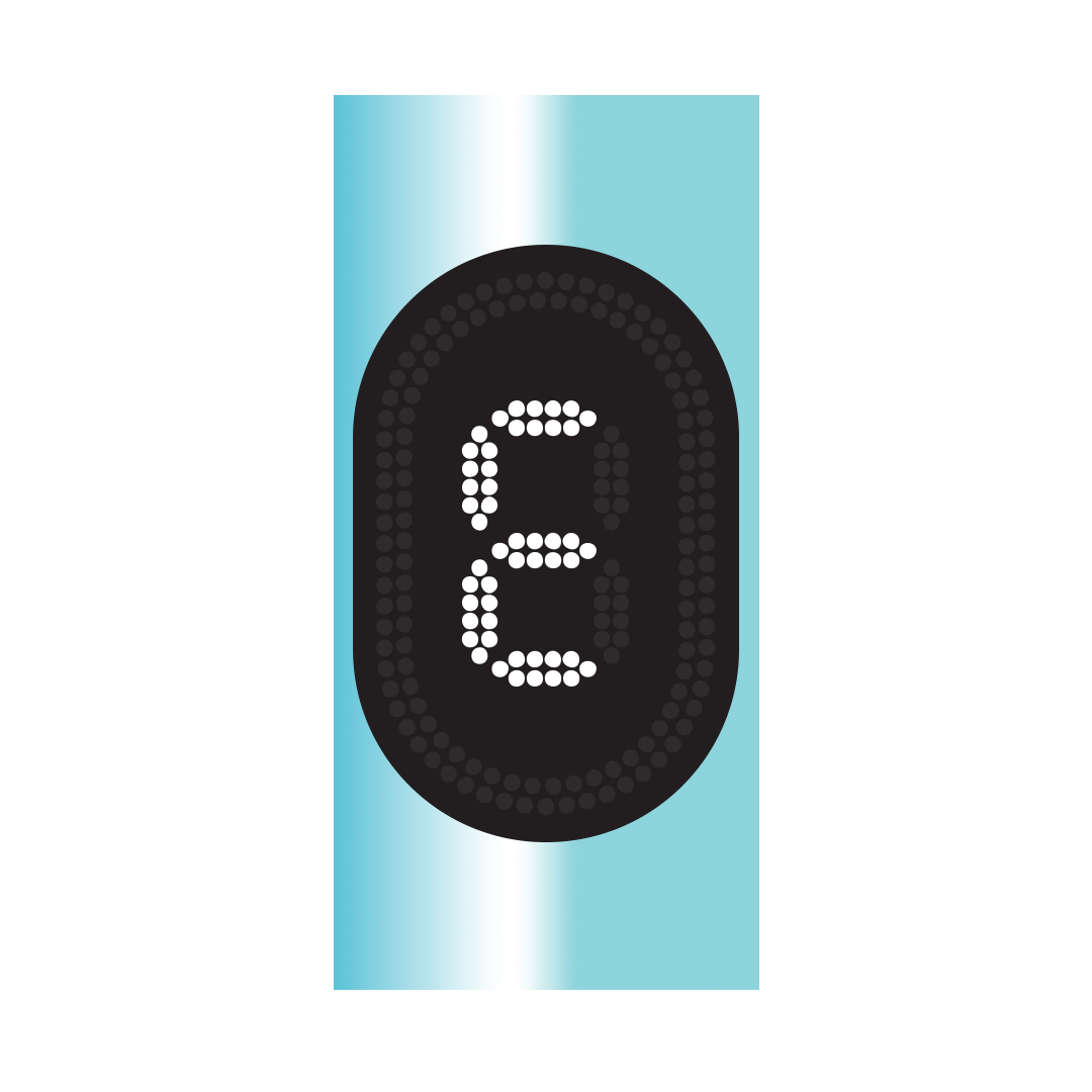 Why does the letter “E” flash 3x on the IQOS ILUMA iTM Touch Screen?