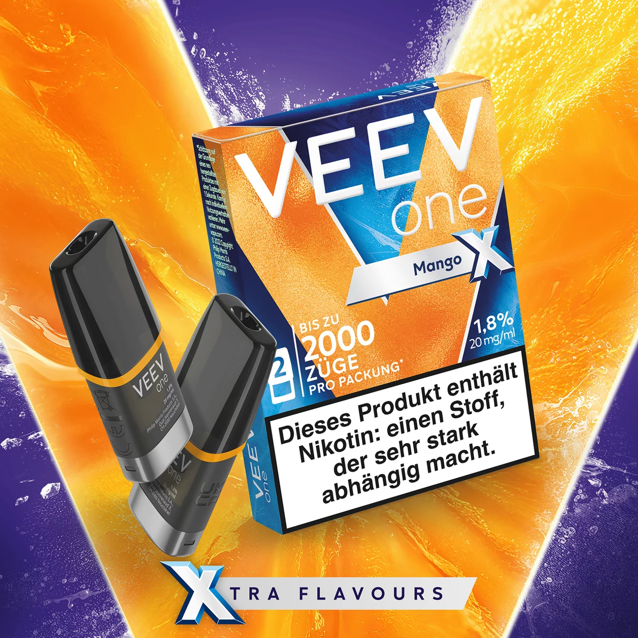 VEEV ONE Pods Extra Mango