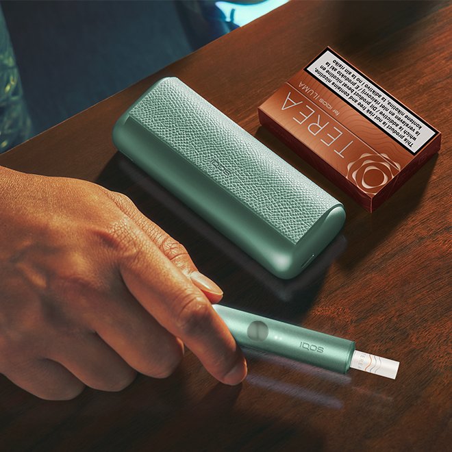 IQOS ILUMA Prime Jade Green TEREA Bronze