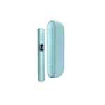 Blue IQOS ILUMA i device and its charger