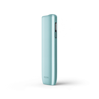 Imej perbandingan yang memaparkan IQOS ILUMA I Prime dalam variant Garnet Red , IQOS ILUMA i dalam variant Breeze Blue & IQOS ILUMA i ONE dalam variant Breeze Blue.