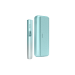 Blue IQOS ILUMA i PRIME device and its charger