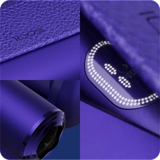 Detaily zařízení IQOS ILUMA i Prime Electric Purple