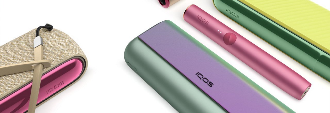 جهاز وإكسسوارات Moonlight Silver IQOS 3 DUO المحدودة الإصدار