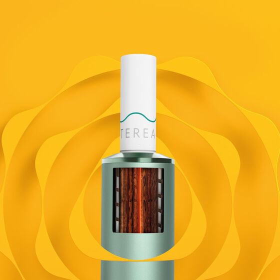 A pebble gray IQOS ILUMA device.