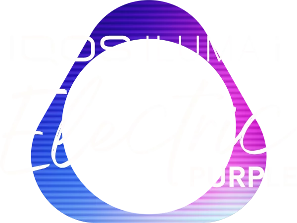 IQOS ILUMA i Electric Purple logo