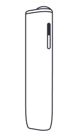 Dessin représentant l'appareil tout-en-un IQOS ILUMA i ONE