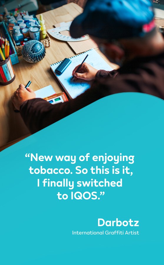 New wat of enjoying tobacco. So this is it. I finally switched to IQOS.
