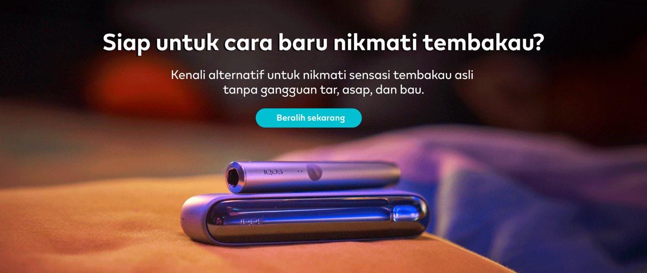 Siap untuk cara baru nikmati tembakau