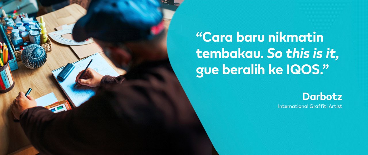 Cara baru nikmatin tembakau. So this is it, gue beralih ke IQOS