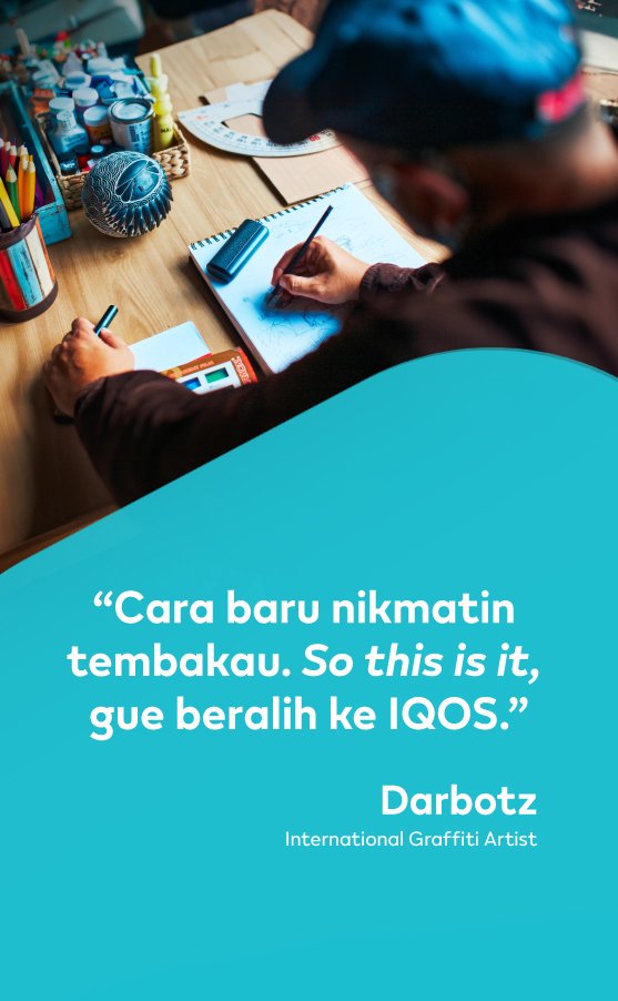 Cara baru nikmatin tembakau. So this is it, gue beralih ke IQOS