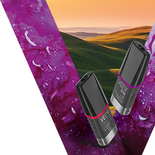 Dve náplne VEEV ONE v písmene v