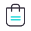 Shopping bag icon