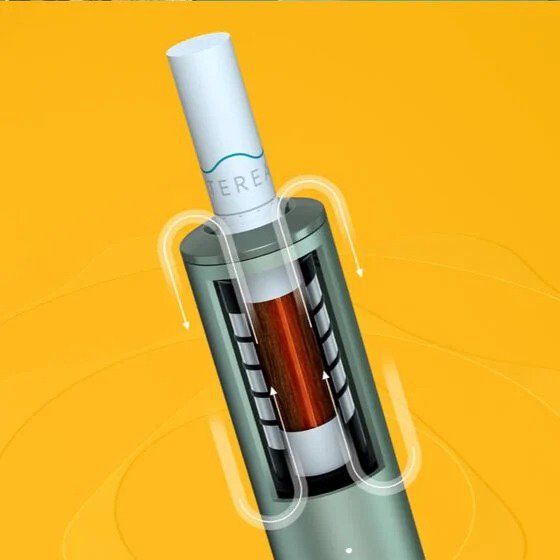 An illlustration showing IQOS ILUMA SMARTCORE INDUCTION SYSTEM™.