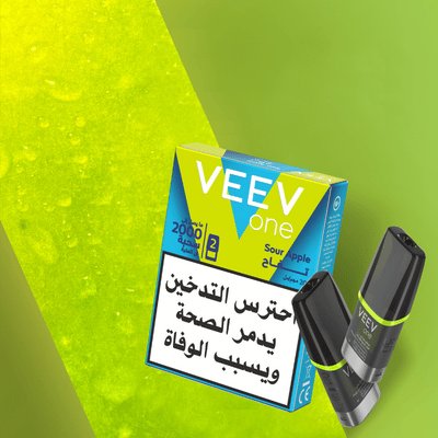 VEEV ONE Sour Apple e-liquid pod