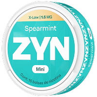 Bolsitas de nicotina ZYN Spearmint Mini