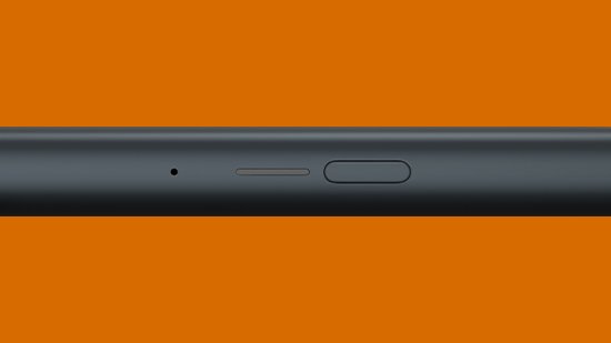 Close up of VEEV ONE vape airflow holes and on/off button