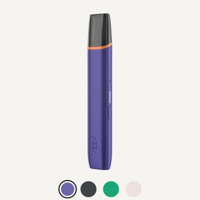 VEEV ONE vape uređaj u ljubičastoj boji.