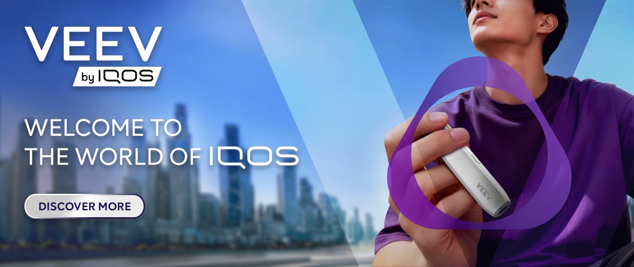 temukan perangkat vape VEEV  by IQOS  berbasis pod