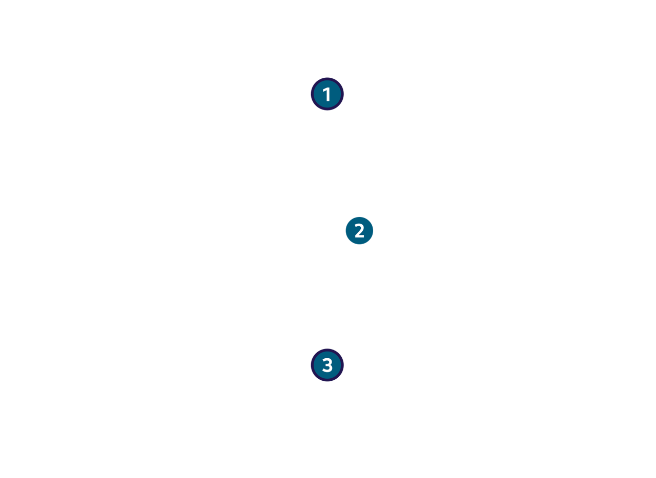 Diagram of a VEEV NOW ULTRA vape with labels 1, 2 and 3 to indicate different components of the device