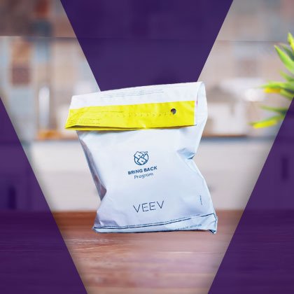 VEEV vapes recycling collection parcel