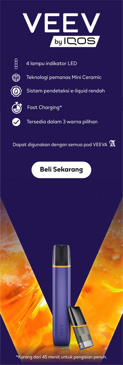 rokok elektrik isi ulang vape VEEV by IQOS