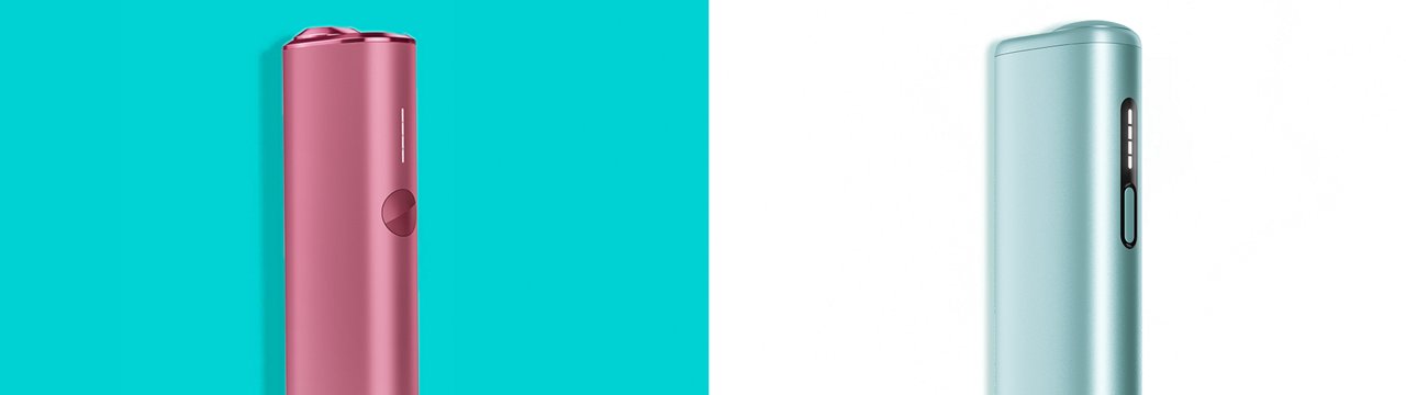 ILUMA One on turquoise background (left) and ILUMA i One on white background (right).