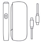 IQOS ILUMA i Holder and Pocket Charger with cable included in the box