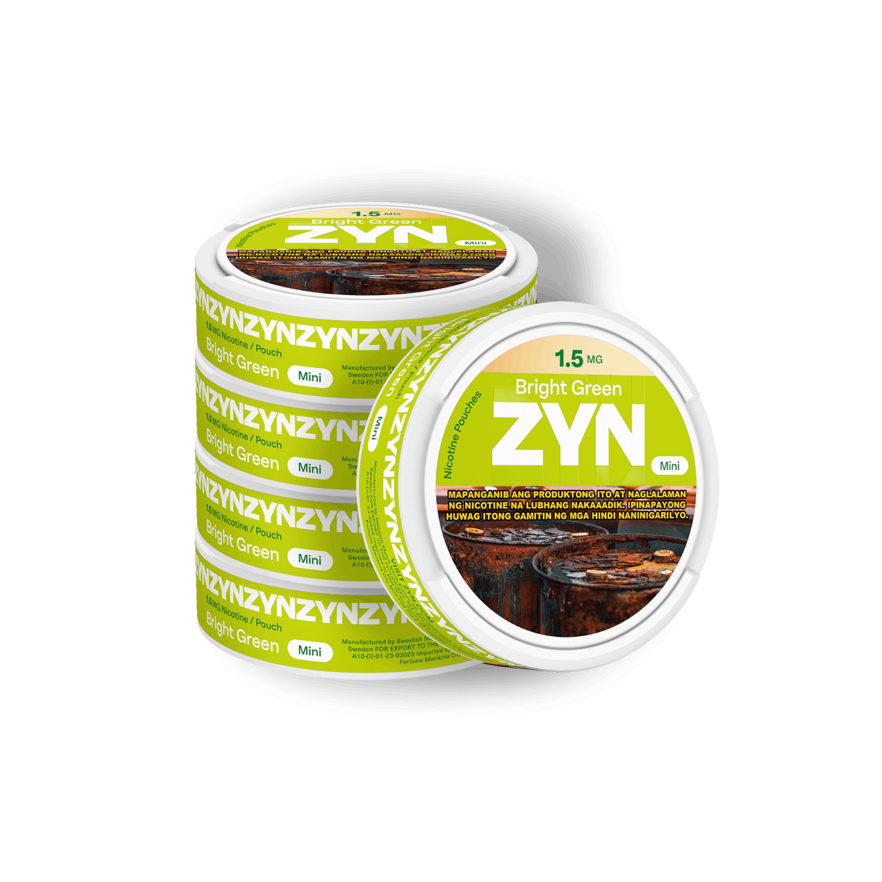 5-Can Bundles: Bright Green