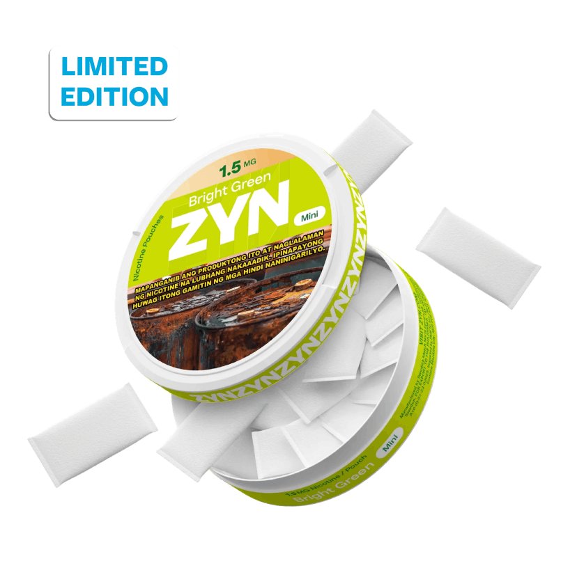 ZYN Bright Green 1.5mg Can