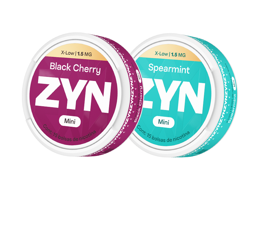 Banner Descubre Zyn: Dos Latas cerradas Cool Mint y Spear Mint