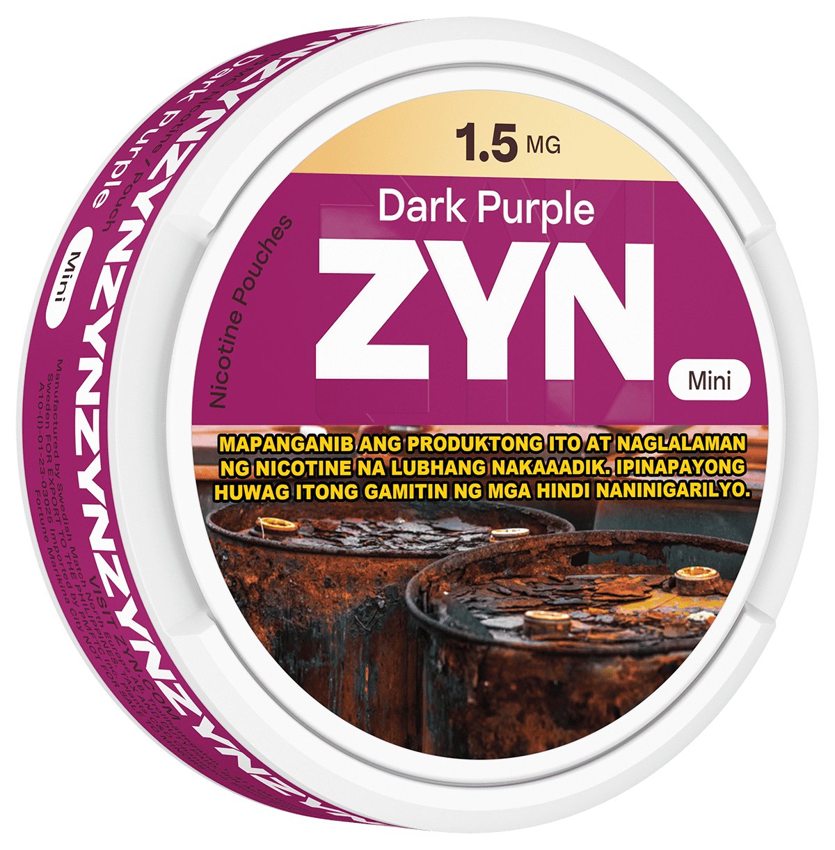 ZYN DARK PURPLE 1.5MG